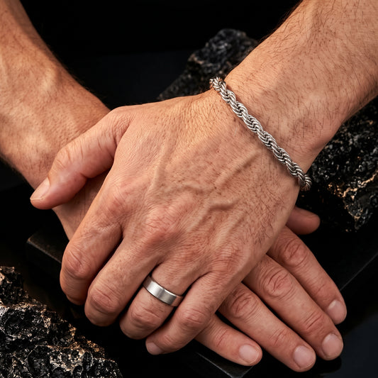 Men's Stainless Steel Chain Bracelet