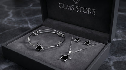 Women's Bracelet + Locket Set
