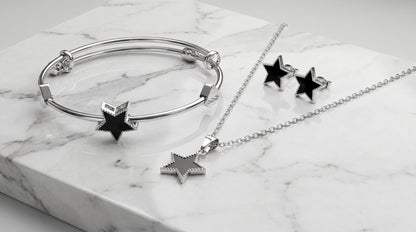 Women's Bracelet + Locket Set