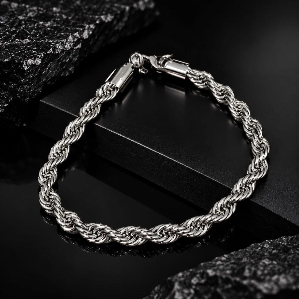 Men's Stainless Steel Chain Bracelet