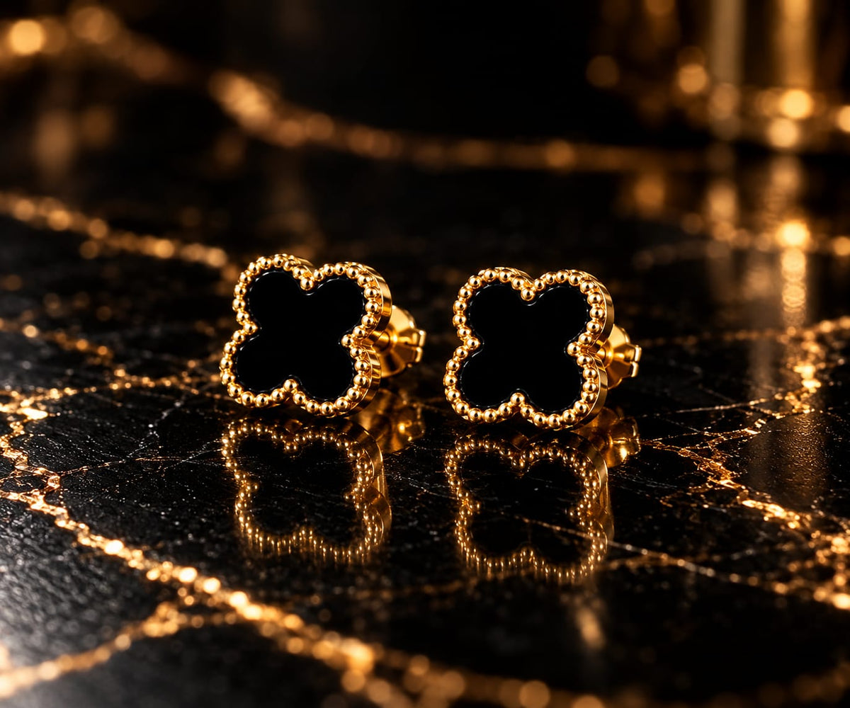 Women's Golden Bracelet + Locket Set