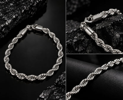 Men's Stainless Steel Chain Bracelet